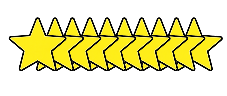 星の画像：10個